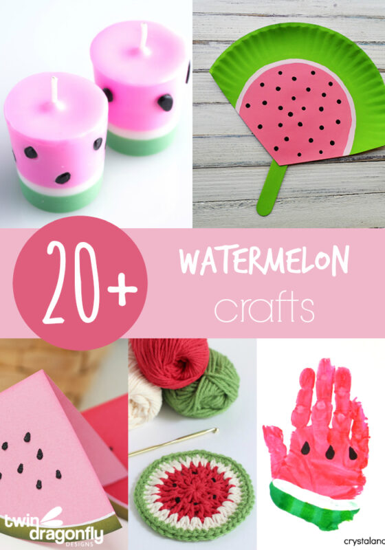 20+ Watermelon Crafts